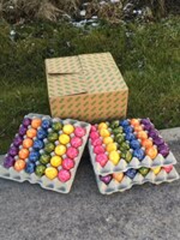 Produktfoto zu gefärbte Eier 10 Stück