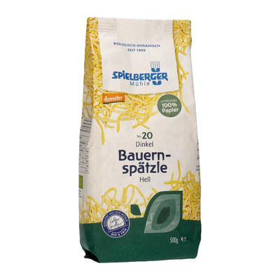 Produktfoto zu Dinkel Bauernspätzle hell
