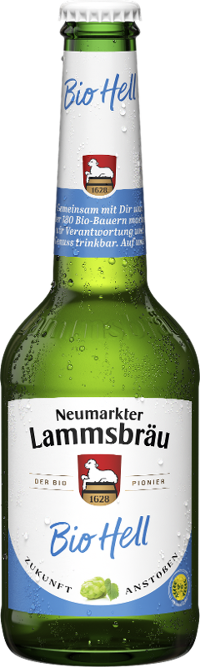 Produktfoto zu Lammsbräu Edelhell 10 x 0,33 l