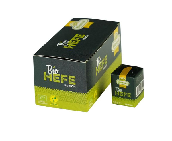 Produktfoto zu Bioreal Hefepaste (Würfel) 42g