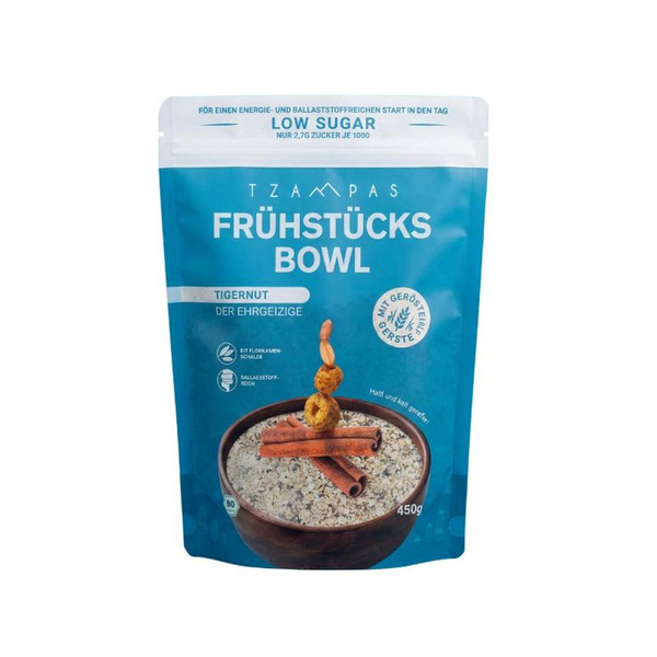 Produktfoto zu TZAMPAS Bowl Tigernut 450g