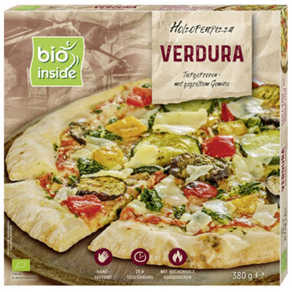 Produktfoto zu Holzofen-Pizza Verdura 380g, TK