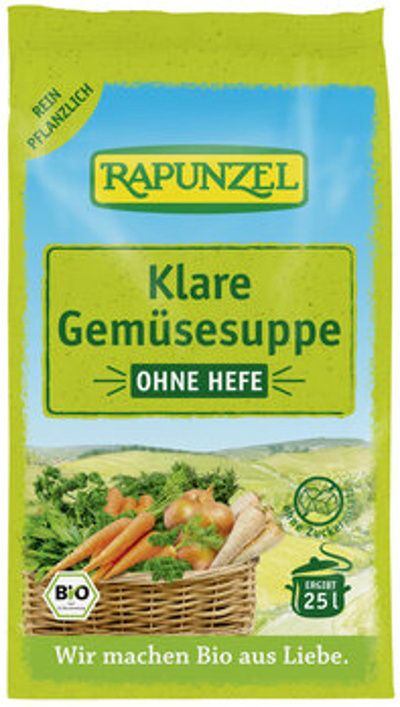 Produktfoto zu Klare Gemüsesuppe, ohne Hefe