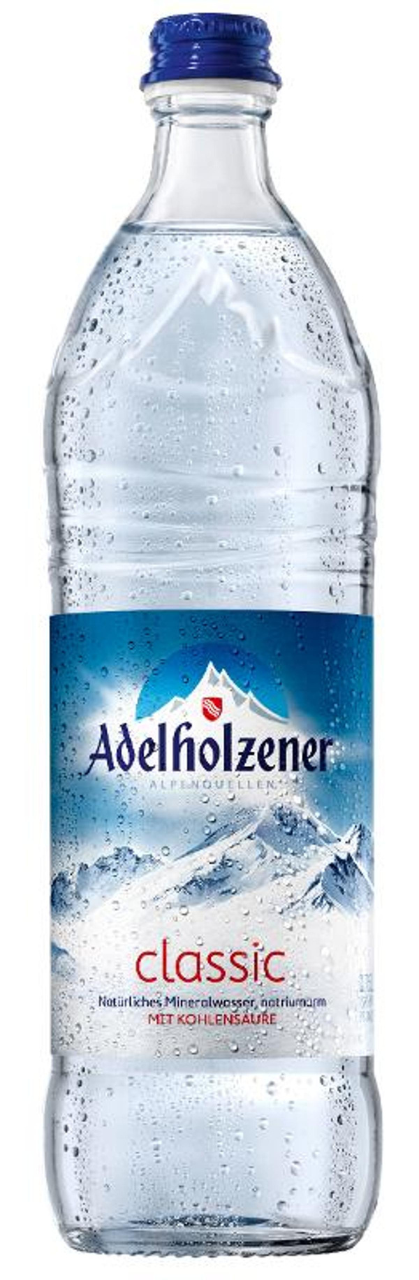 Produktfoto zu Adelholzener Classic 0,75l Glas