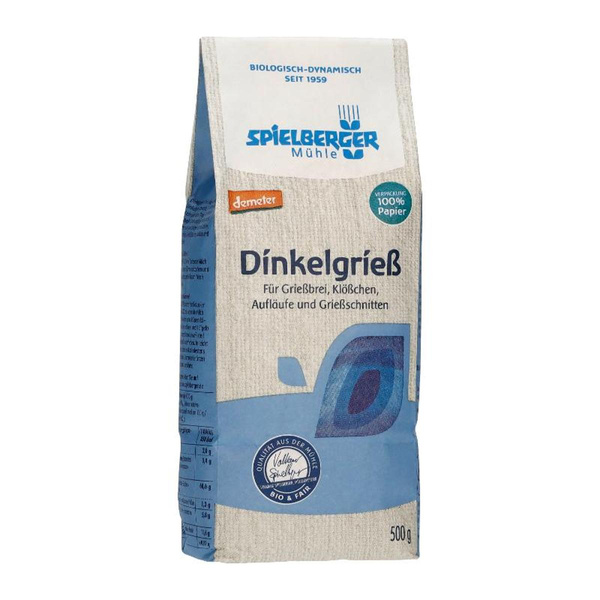 Produktfoto zu Dinkelgriess 500 g