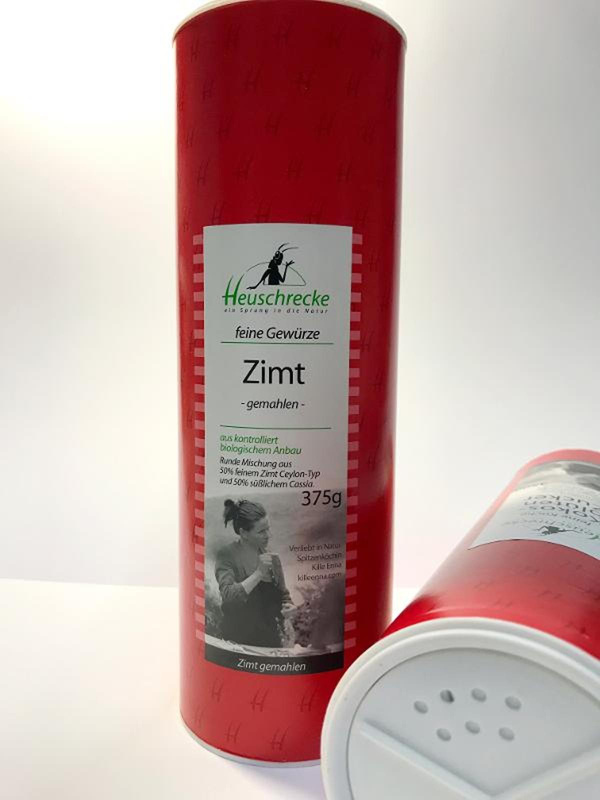 Produktfoto zu Zimt gemahlen in der Dose 375g