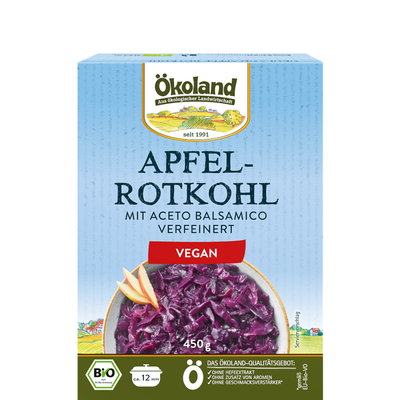Produktfoto zu Apfel-Rotkohl 450g TK