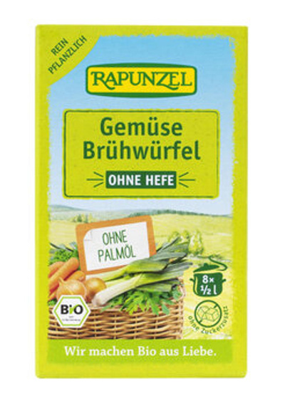 Produktfoto zu Gemüse-Brühwürfel ohne Hefe