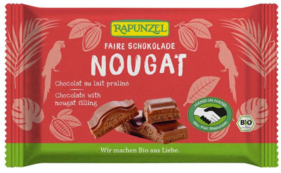 Produktfoto zu Nougat Schokolade 100g