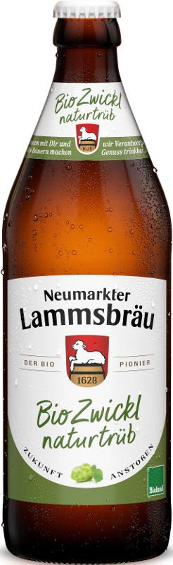 Produktfoto zu Lammsbräu Zwickl 10x 0,5 l
