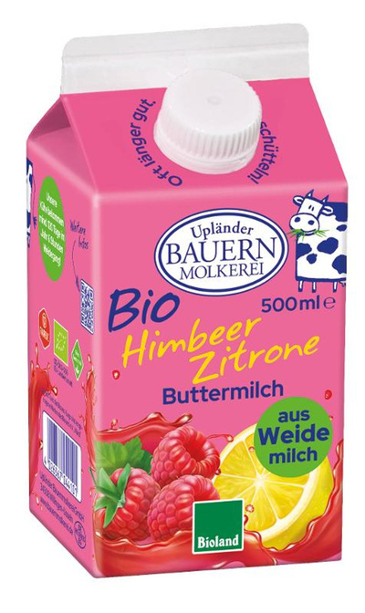 Produktfoto zu Buttermilch Himbeer-Lemon 500g