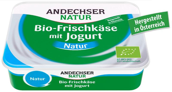 Produktfoto zu Frischkäse natur mit Joghurt 175 g