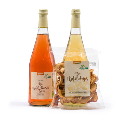 Produktfoto zu AKTION 1 Apfelkirschsecco + 1 Apfelsecco + 1 Apfelchips