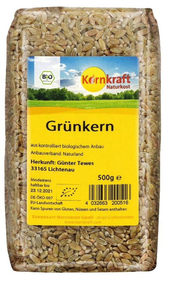 Produktfoto zu Grünkern 500g