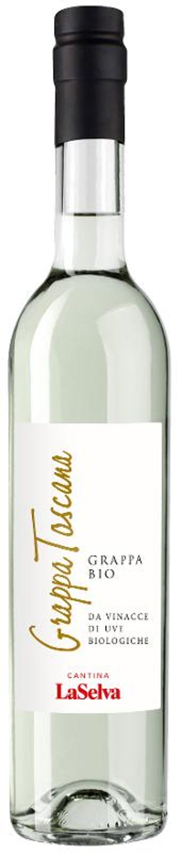 Produktfoto zu Grappa Toscana 40%Vol 0,5l