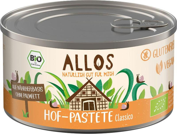 Produktfoto zu Allos Hof Pastete Classico 125 g