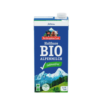 Produktfoto zu VPE 12x1l H-Alpenmilch, 1,5% laktosefrei