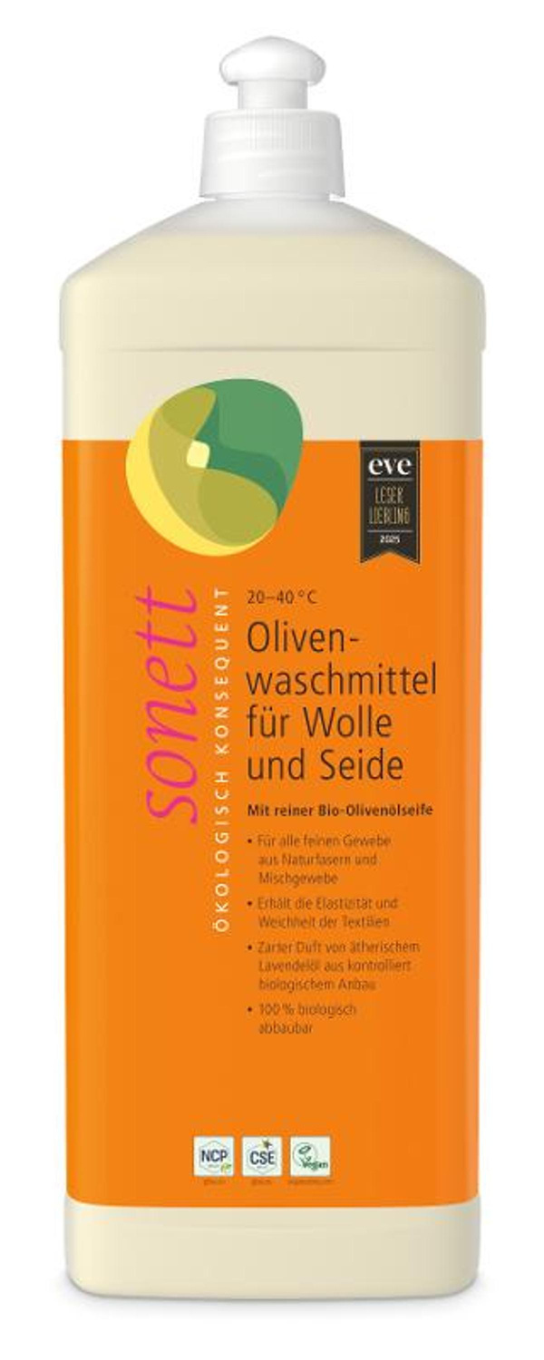 Produktfoto zu Oliven Waschmittel Wolle Seide 1L