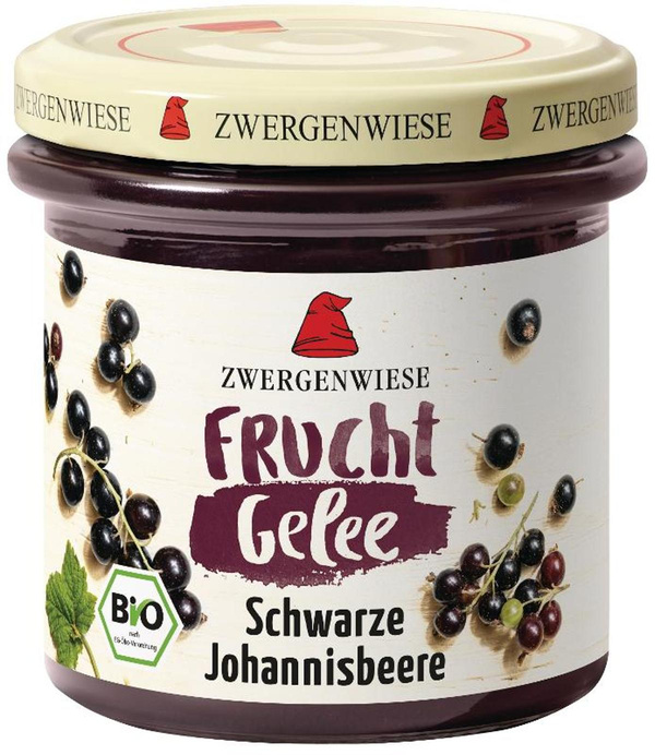 Produktfoto zu Johannisbeergelee Schwarz 160g