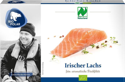 Produktfoto zu 2 Lachsfilets 160g, TK