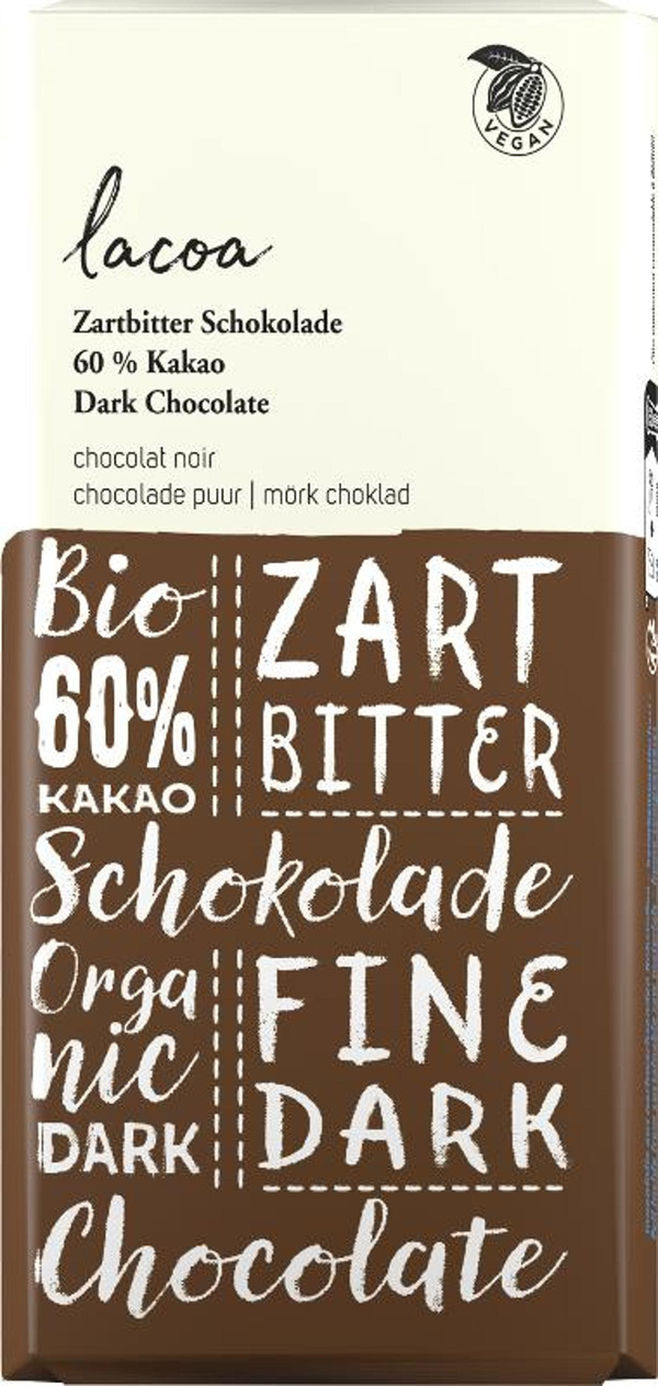 Produktfoto zu Zartbitter Schokolade 60%