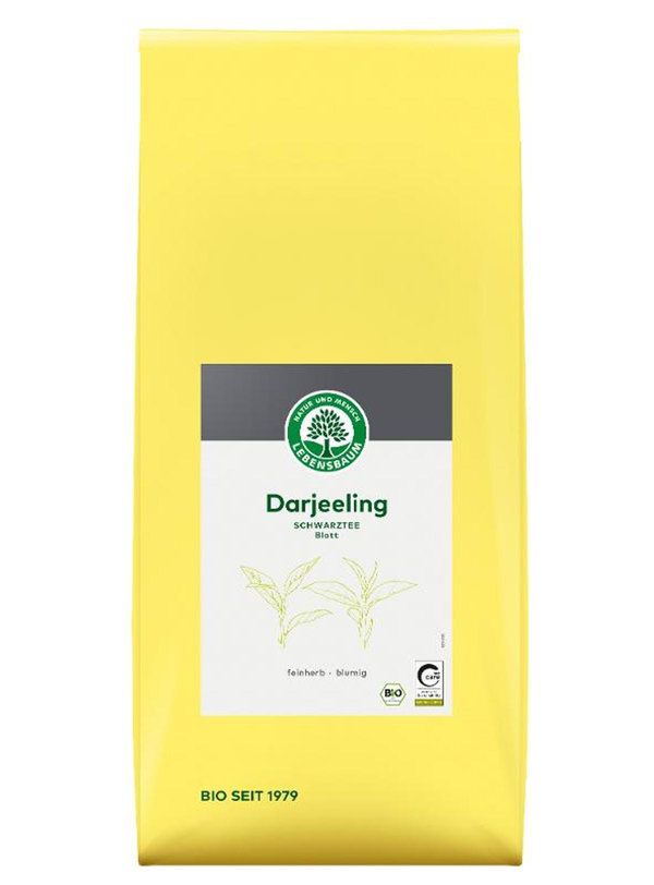 Produktfoto zu Darjeeling Schwarztee Blatt, 1kg
