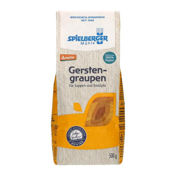 Produktfoto zu Gerstengraupen 500g