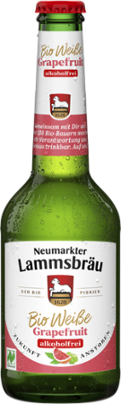 Produktfoto zu Lammsbräu Weiße Grapefruit allkoholfrei