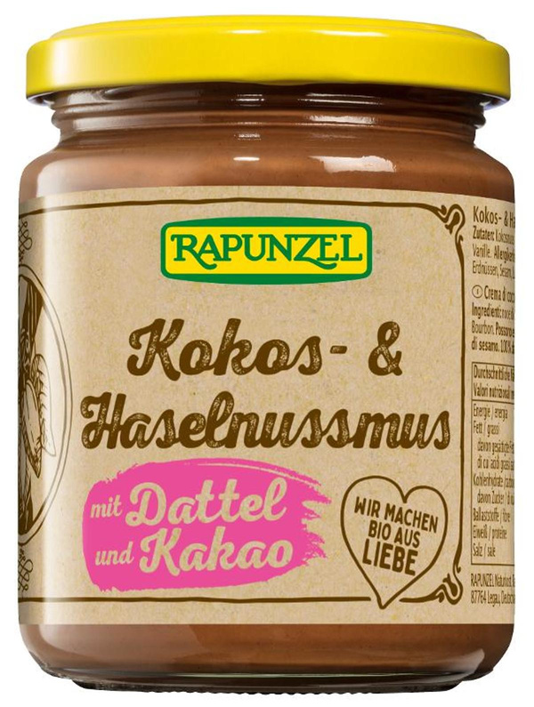 Produktfoto zu Kokos & Haselnussmus mit Dattel