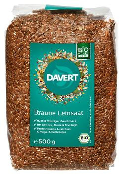 Produktfoto zu Braune Leinsaat aus Europa 500 g