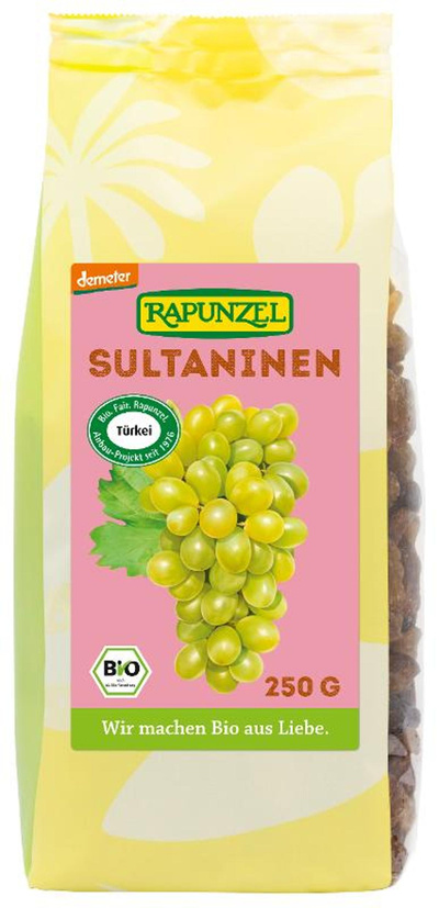 Produktfoto zu Sultaninen 250 g Rapunzel