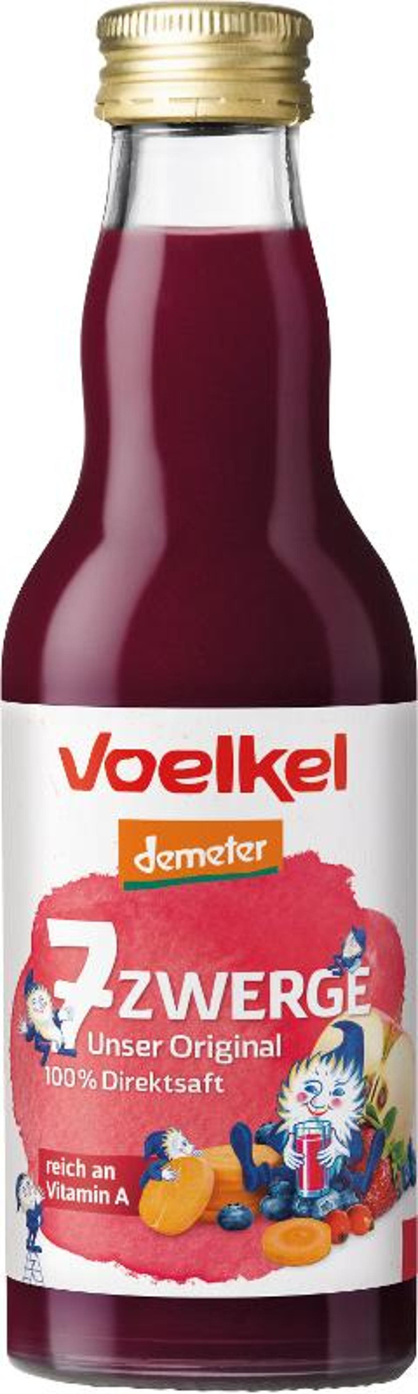 Produktfoto zu 7-Zwerge-Kindersaft 200ml