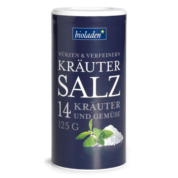 Produktfoto zu b*Kräutersalz Dose 125g