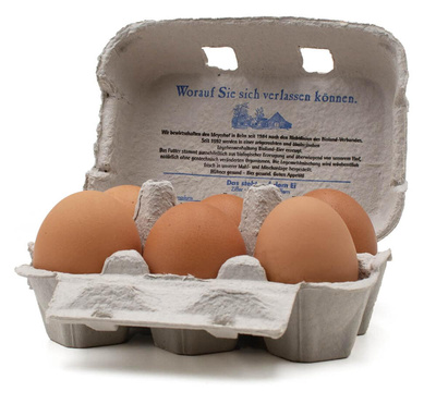 Produktfoto zu Eier, 6er Karton