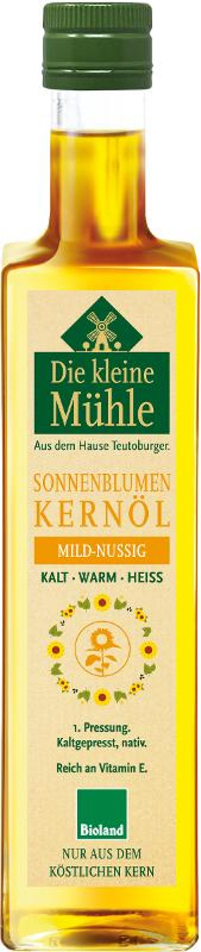 Produktfoto zu Sonnenblumen Kernöl Kalt-Warm-Heiss