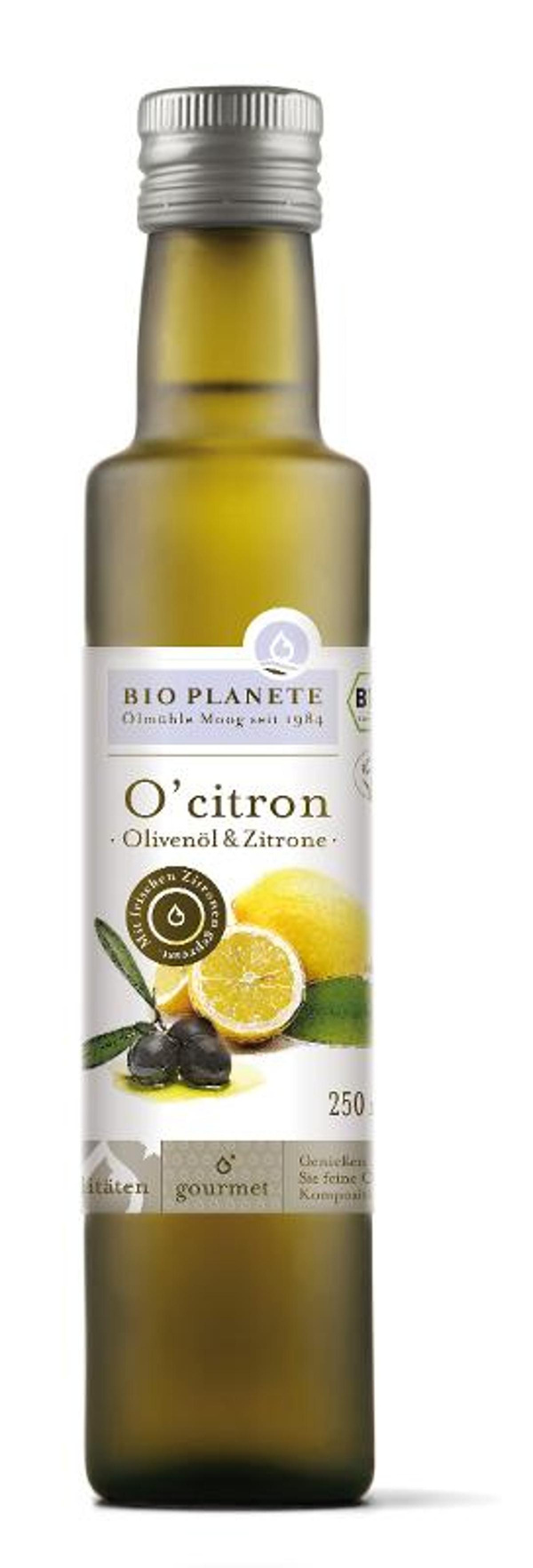 Produktfoto zu Olivenöl oïcitron 250ml