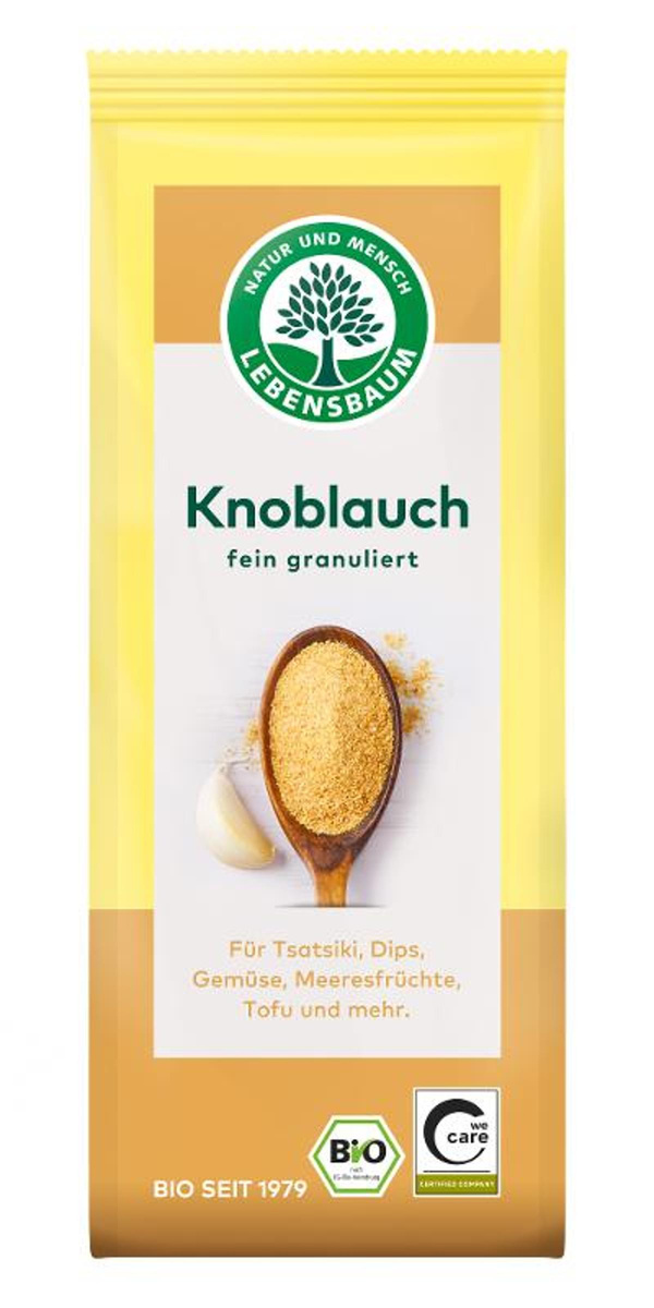 Produktfoto zu Knoblauchgranulat Tüte 70g