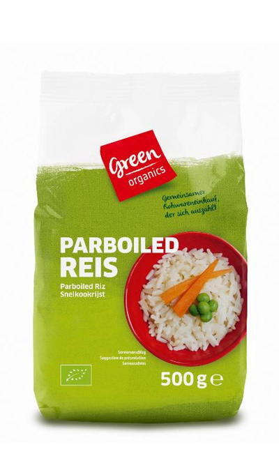 Produktfoto zu green Parboiled Reis 500 g