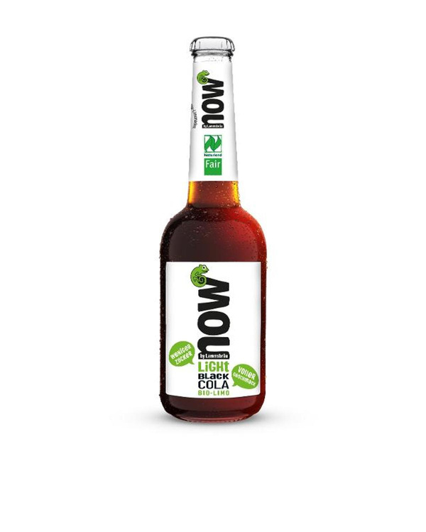 Produktfoto zu now Black Cola light 0,33l