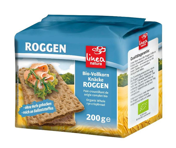 Produktfoto zu Roggen Vollkorn Knäcke