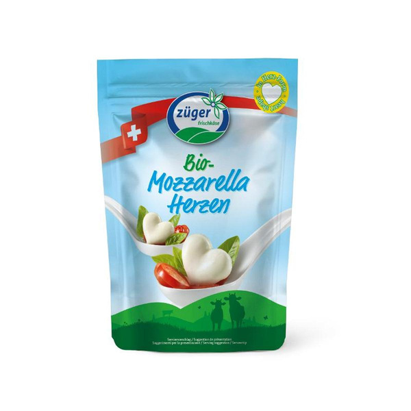 Produktfoto zu Mozzarella Herzli 130g
