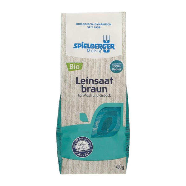 Produktfoto zu Leinsaat braun 400g