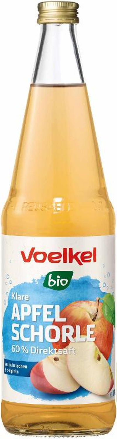 Produktfoto zu Apfelschorle, klar 6 * 0,7 l
