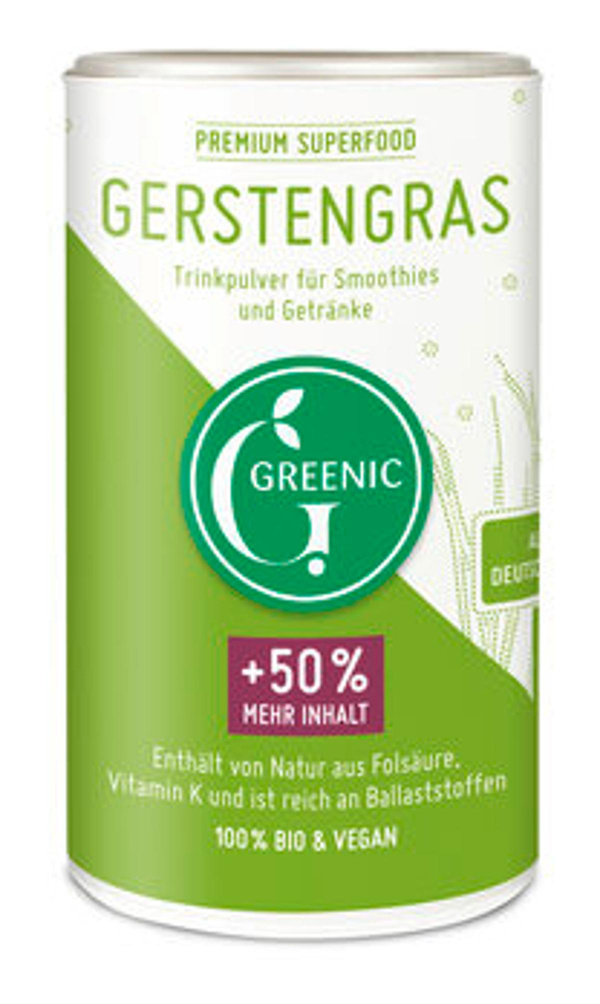 Produktfoto zu Gerstengras Pulver 150g