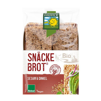 Produktfoto zu Snäckebrot Sesam Dinkel 200g