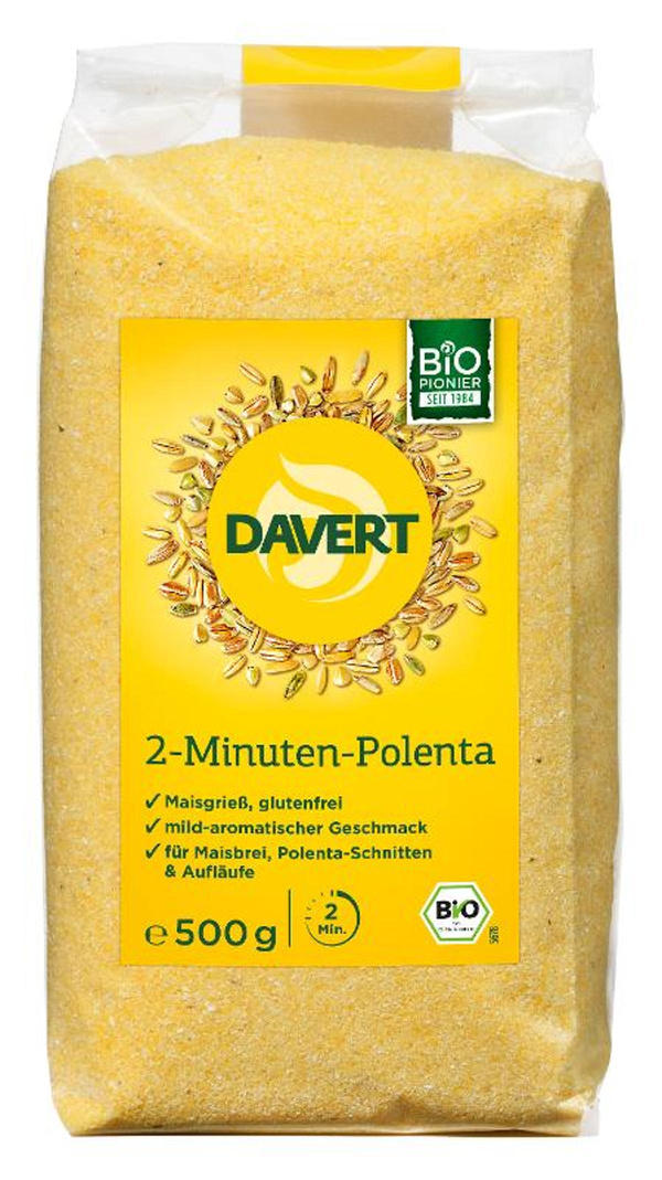 Produktfoto zu Polenta, Maisgrieß 500g