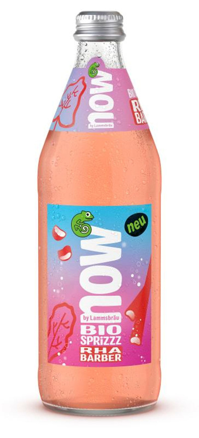 Produktfoto zu now Rhabarber 10x0,5l