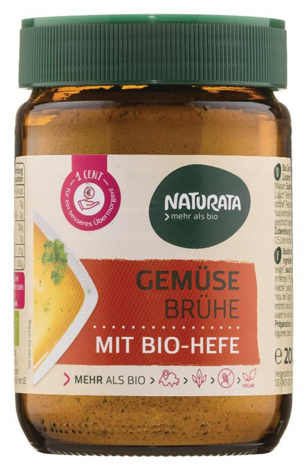 Produktfoto zu Gemüsebrühe mit Bio Hefe 200 g