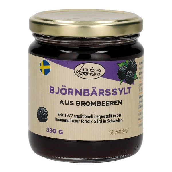 Produktfoto zu Brombeerkonfitüre 330g