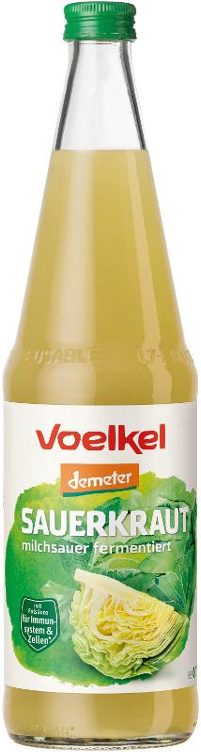 Produktfoto zu Sauerkrautsaft Demeter